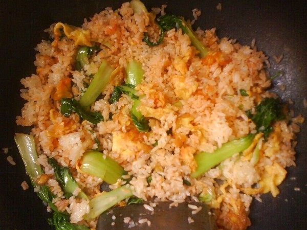 茄汁蛋饭步骤10