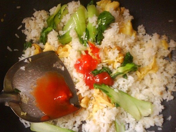 茄汁蛋饭步骤9