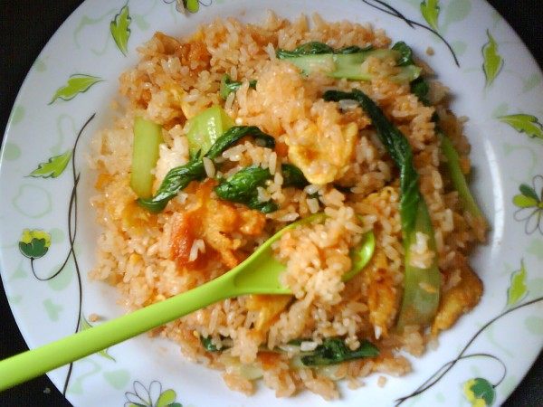 茄汁蛋饭步骤11