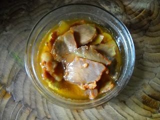 微波蒜香烤肉焗饭步骤2