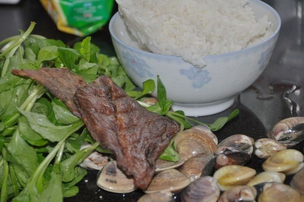 马兰海鲜泡饭步骤1