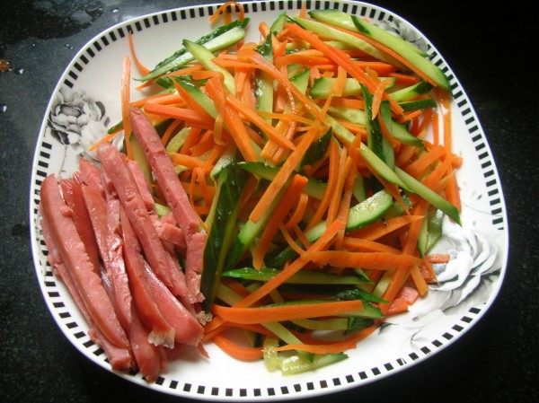 豆皮包饭步骤6