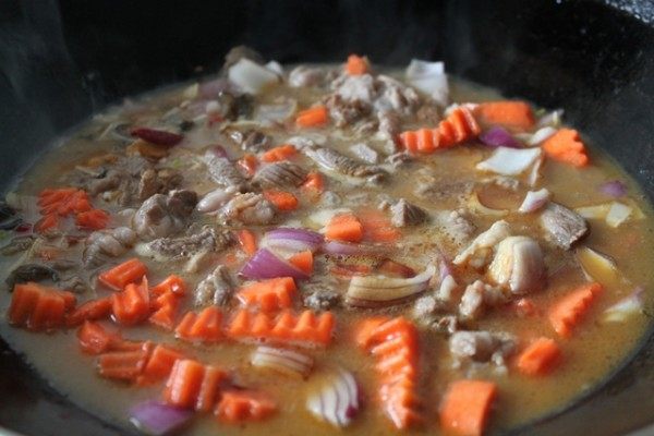 羊肉手抓饭步骤5