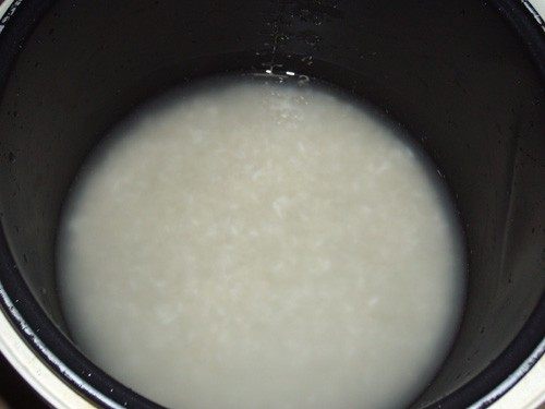 葱香鸭肝肠饭步骤3