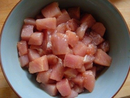 土豆瘦肉香菇饭步骤1