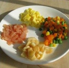 苹果蔬菜饭步骤3