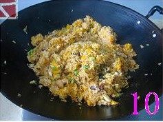 生焗南瓜饭步骤10