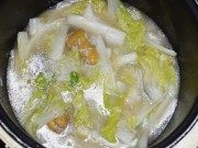 冬菇滑鸡汤饭步骤5