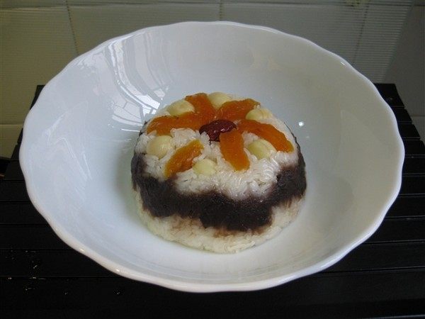 酒酿圆子八宝饭步骤6