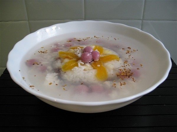 酒酿圆子八宝饭步骤9