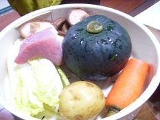 南瓜饭步骤1