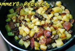 腊味土豆饭步骤4