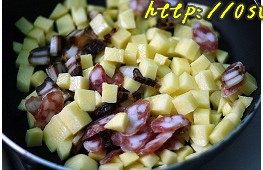 腊味土豆饭步骤3
