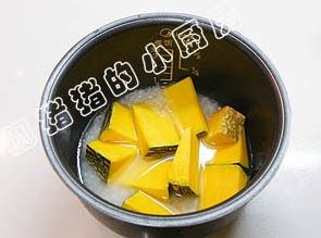 南瓜腊味饭步骤1
