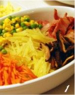 培根蔬菜焗饭步骤1