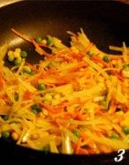 培根蔬菜焗饭步骤3