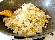 鸡肉蘑菇炖饭步骤5