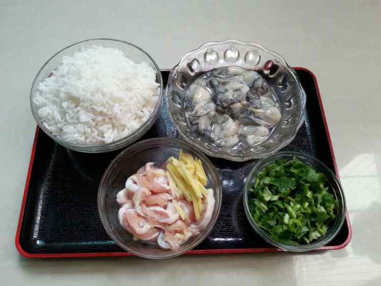 蚝仔稀饭#新鲜从这里步骤1