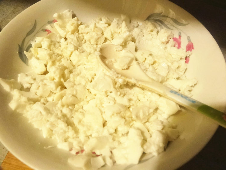 鸭蛋白青菜粥步骤5