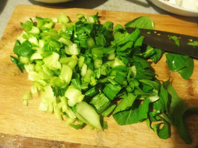 鸭蛋白青菜粥步骤4