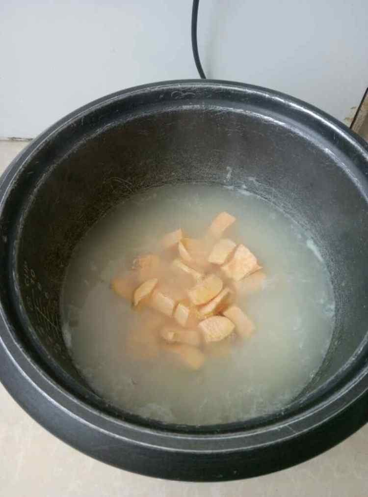 地瓜粥步骤6