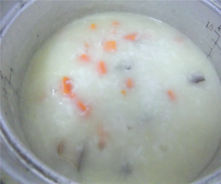 胡萝卜香菇粥步骤8
