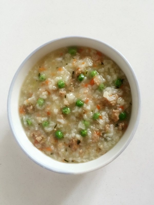 蔬菜瘦肉粥步骤12