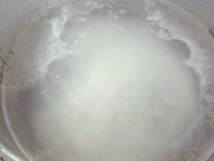 生菜窝蛋粥步骤2