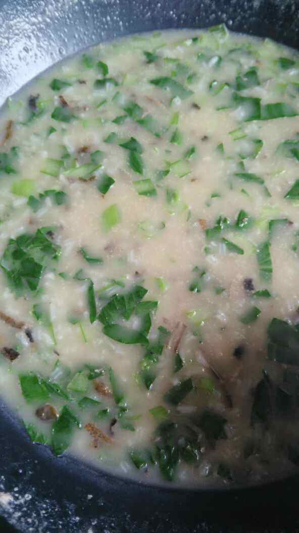 膳丝青菜粥步骤13