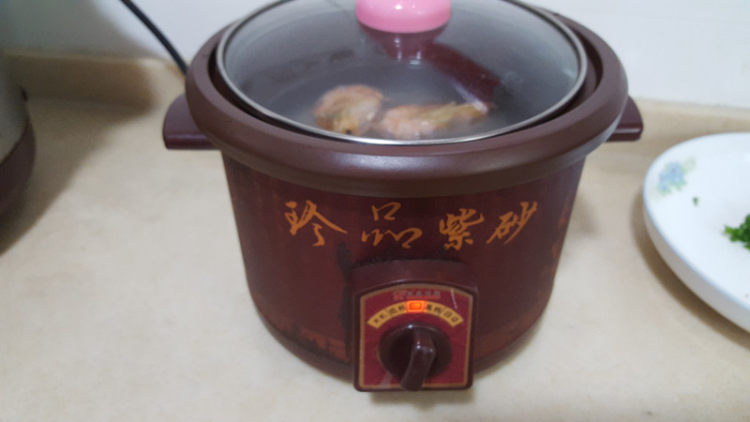 瑶柱虾干粥步骤3