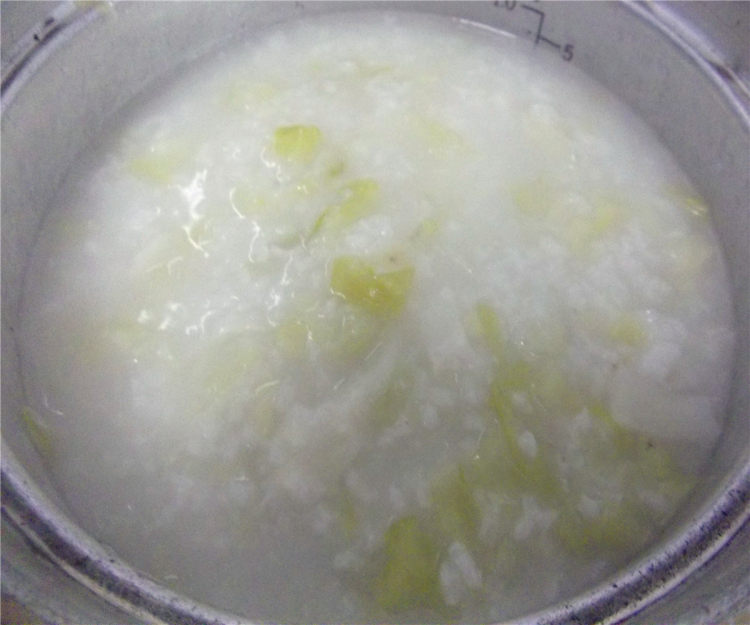 卷心菜粥步骤8
