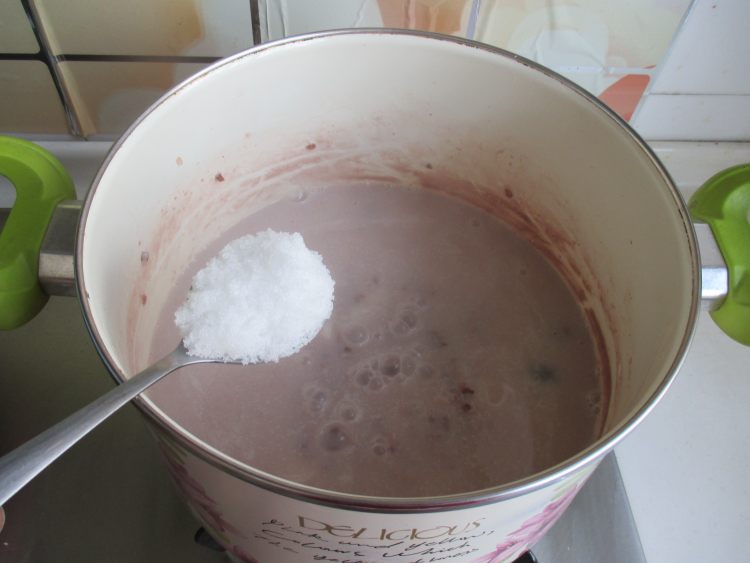 豆浆红糙米山药粥步骤12
