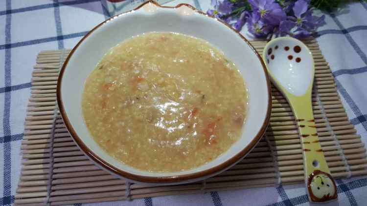 番茄牛肉小米粥步骤8