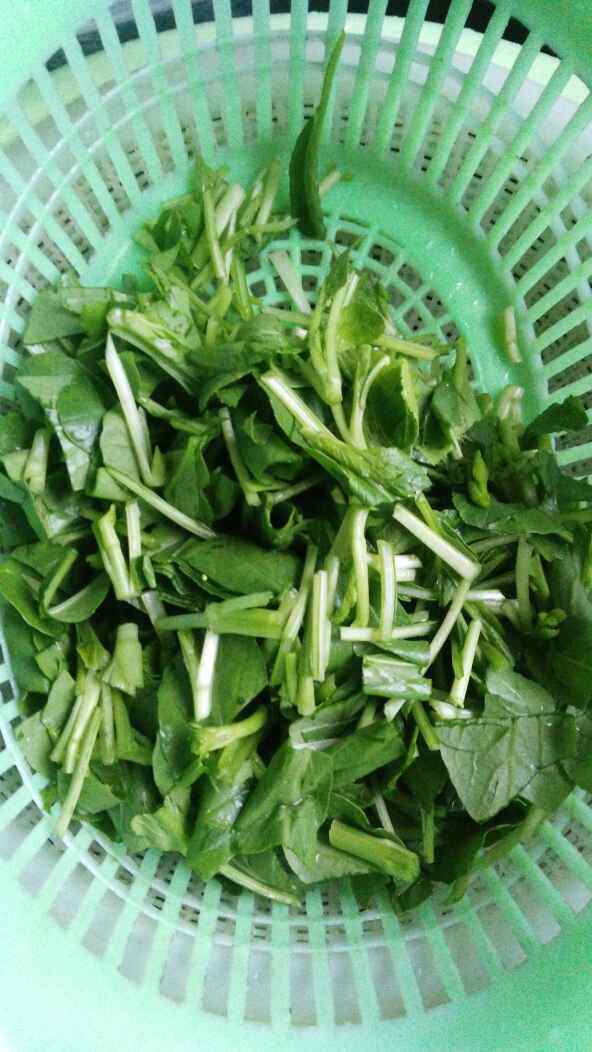 小米青菜蛋花粥步骤6