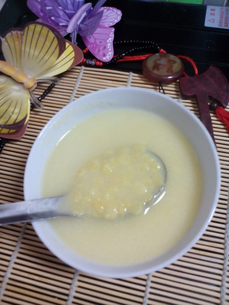 玉米片粥步骤6