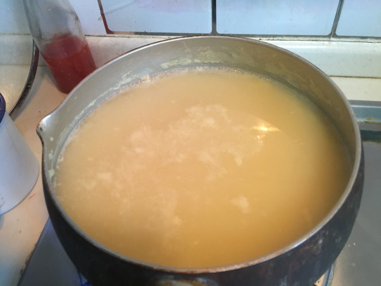 榆钱虾仁小米粥步骤4