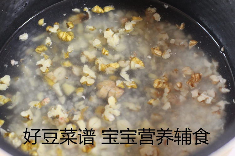 核桃红枣粥步骤6