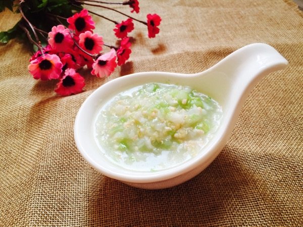 白菜瘦肉粥步骤9
