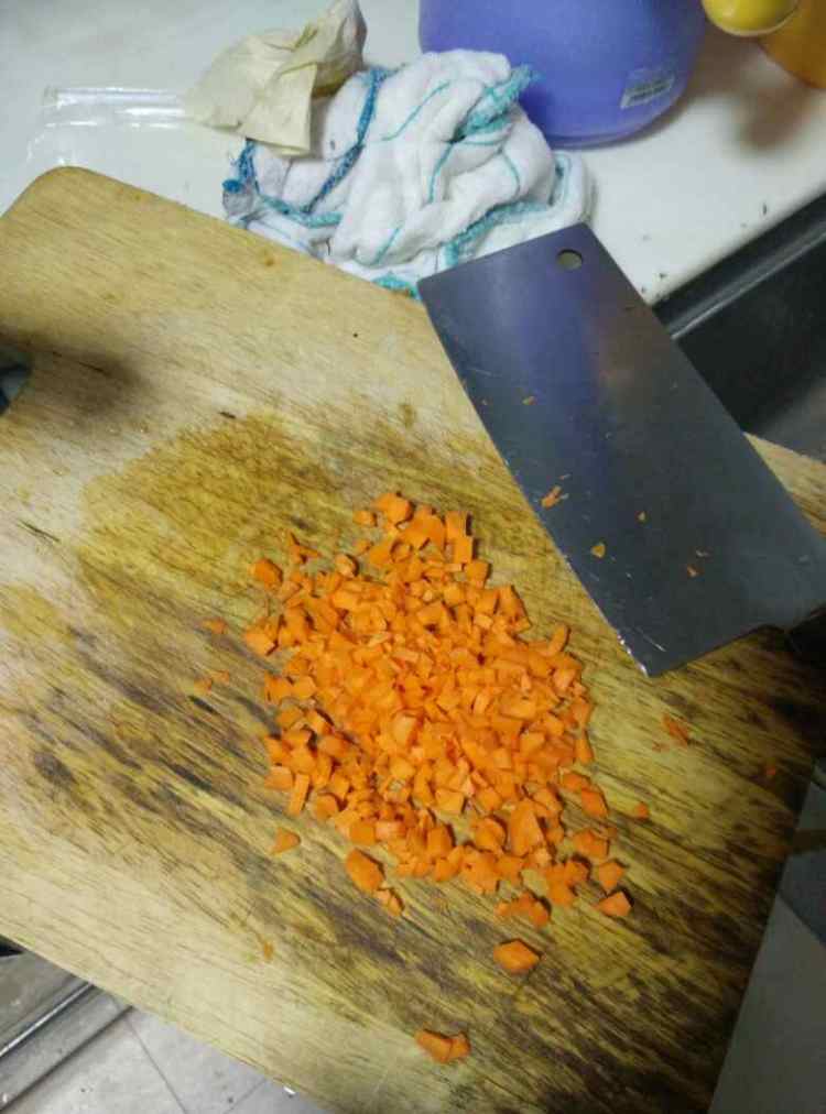 海参干贝粥步骤5