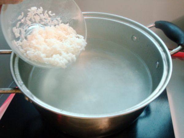 火腿香菇玉米粥步骤5