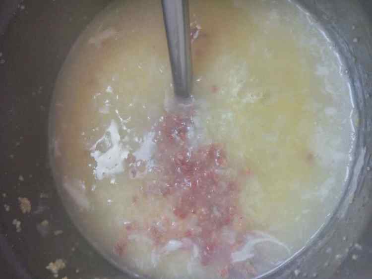 菠菜瘦肉粥步骤5