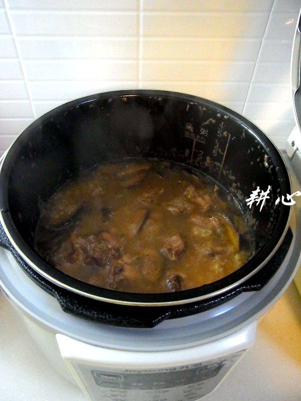 香菇滑鸡粥步骤6
