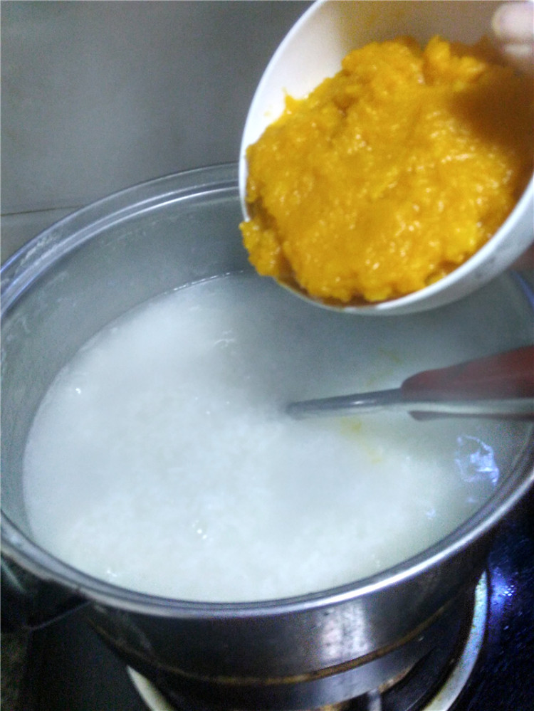 美味南瓜粥步骤6