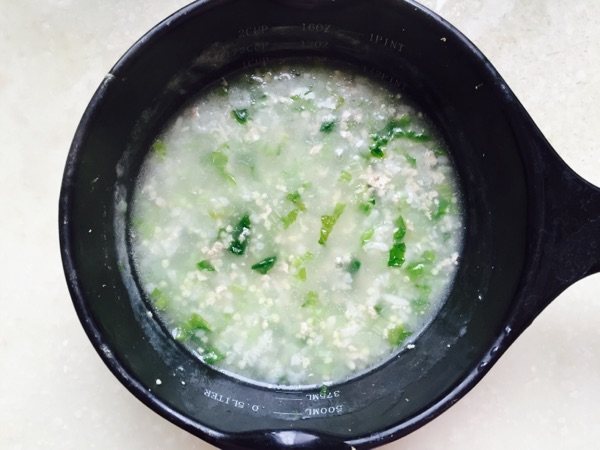 青笋瘦肉粥步骤9