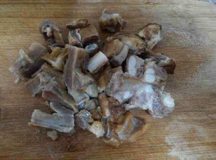 烟熏腊排骨粥步骤2