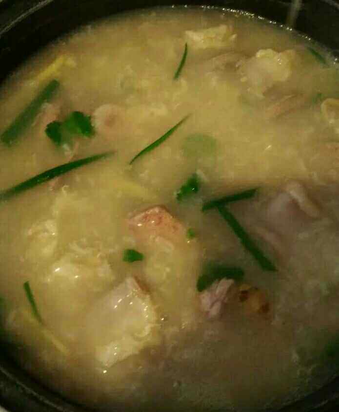猪肝粉肠瘦肉粥步骤8