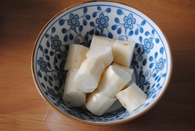 山药虾米粥步骤2