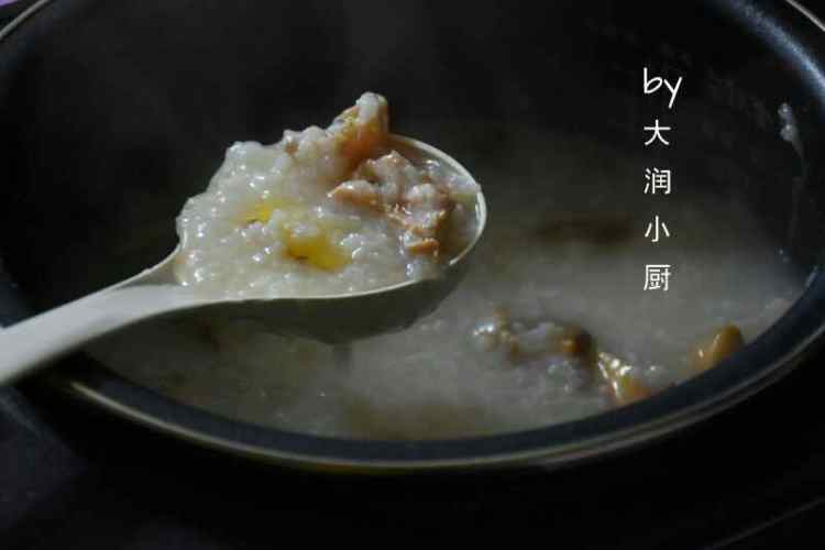 鸡丝香菇萝卜粥步骤6