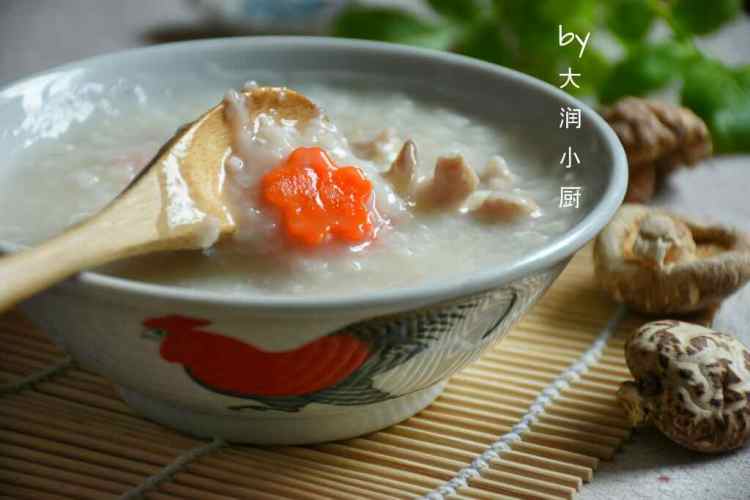 鸡丝香菇萝卜粥步骤10