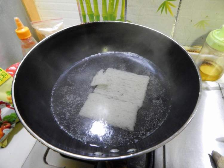 青菜肉丝粉粉步骤4
